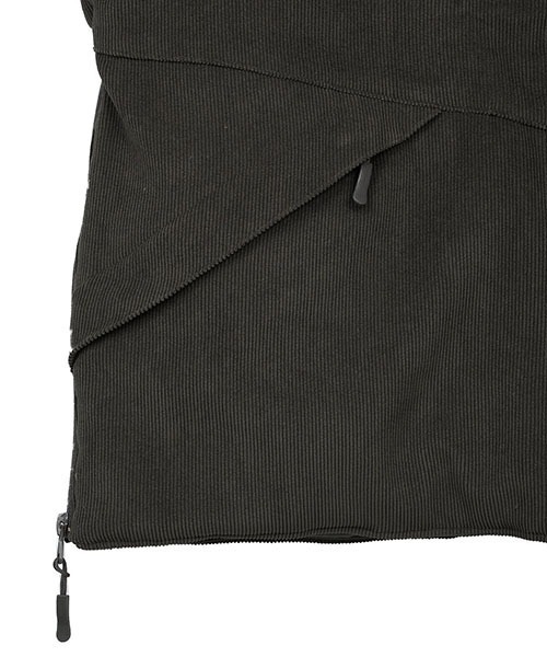 ABU GARCIA（アブ・ガルシア）の「Abu Garcia / アブガルシア：ABU-M909 CORDUROY PADDING VEST：21AAB-0004[NOA]（ベスト・メンズ・ブラック/オリーブ・M/XL/L）」の22枚目の写真