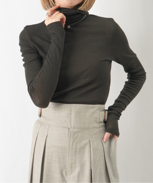 GIANFRANCO FERRE ハイネックニット タートルネック シルクウール GIANFRANCO FERRE ハイネックニット タートルネック シルク