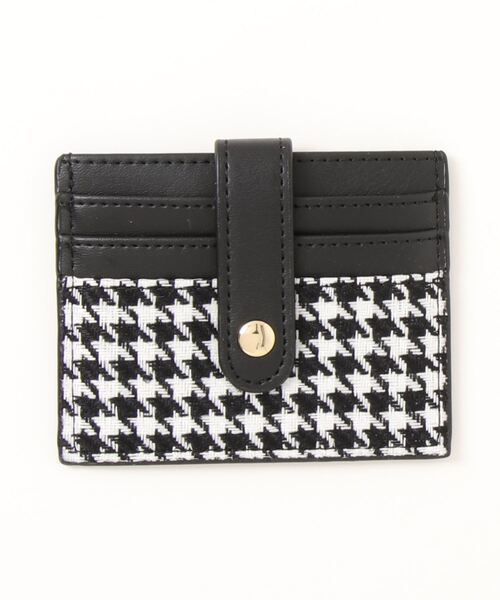 ammy.（エイミードット）の「【 ammy. / エイミードット 】 フェイクレザー 千鳥格子柄 カードケース（カードケース・レディース・ブラック/ブラウン/ブルー・FREE）」の10枚目の写真