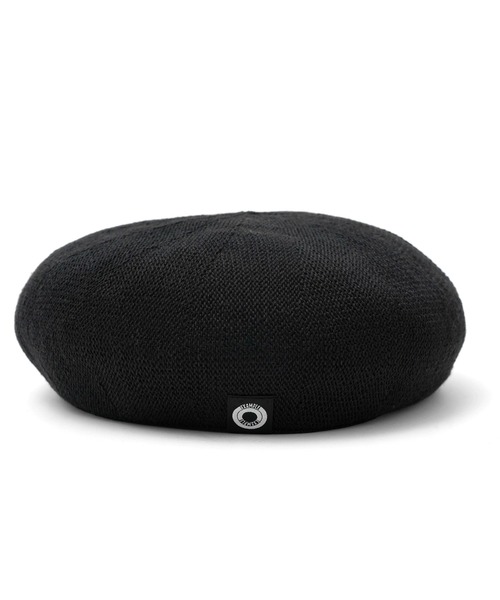EXAMPLE(エグザンプル)の「EXAMPLE LINEN BERET(ハンチング/ベレー帽・メンズ・ブラック/グレー・ONE SIZE)」の8枚目の写真
