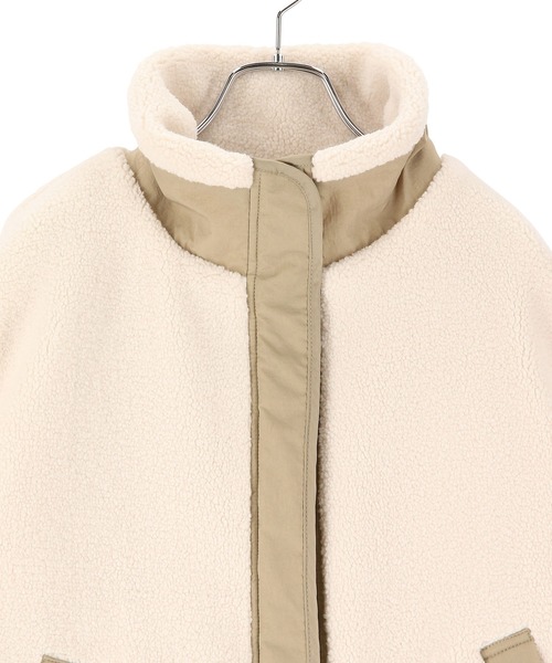 【WEB限定】ヴィンテージタンブラーボアブルゾン