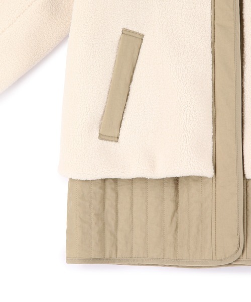 【WEB限定】ヴィンテージタンブラーボアブルゾン