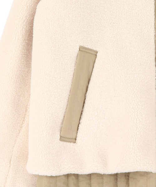 【WEB限定】ヴィンテージタンブラーボアブルゾン