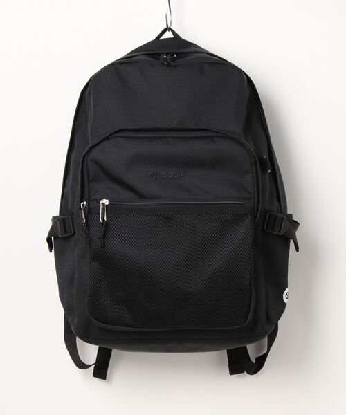 OUTDOOR PRODUCTS(アウトドアプロダクツ)の「オーバルデイパック バックパック 約30L(バックパック/リュック・メンズ・ホワイト/ブラック/スミクロ・FREE)」の2枚目の写真