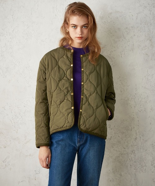 LE SOUK HOLIDAY（ルスークホリデー）の「ノーカラーキルトジャケット