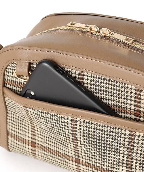 SHOO・LA・RUE(シューラルー)の「◆フロントチェックショルダーバッグ(ショルダーバッグ・レディース・グリーン系その他3/キャメル/ブラウン系2・00)」の15枚目の写真