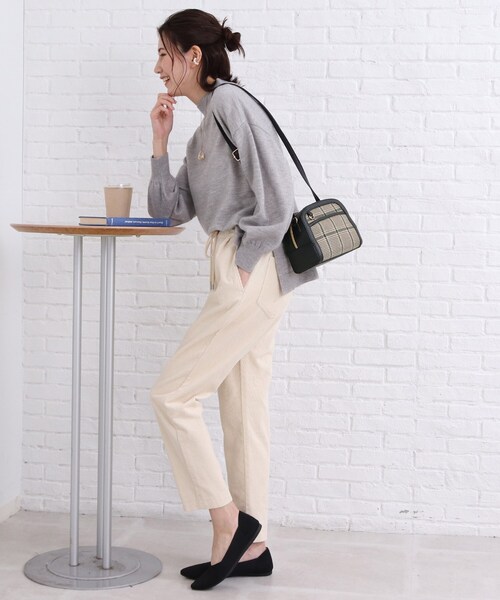 SHOO・LA・RUE(シューラルー)の「◆フロントチェックショルダーバッグ(ショルダーバッグ・レディース・グリーン系その他3/キャメル/ブラウン系2・00)」の17枚目の写真