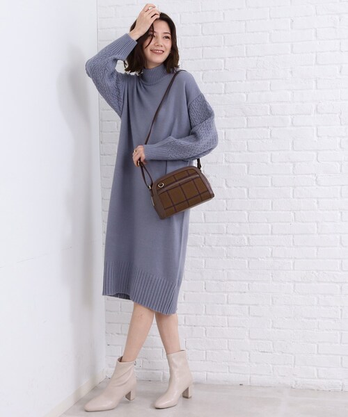 SHOO・LA・RUE(シューラルー)の「◆フロントチェックショルダーバッグ(ショルダーバッグ・レディース・グリーン系その他3/キャメル/ブラウン系2・00)」の19枚目の写真