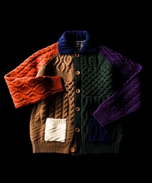 BEAMS PLUS（ビームスプラス）の「【ビームスの百名品】BEAMS PLUS / 3ゲージ マルチパターン アラン カーディガン（ニット/セーター・メンズ）」