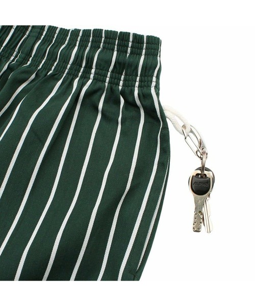 COOKMAN(クックマン)の「COOKMAN CHEF PANTS「STRIPE」/ DARK GREEN(その他パンツ・メンズ・ダークグリーン・M/L)」の4枚目の写真