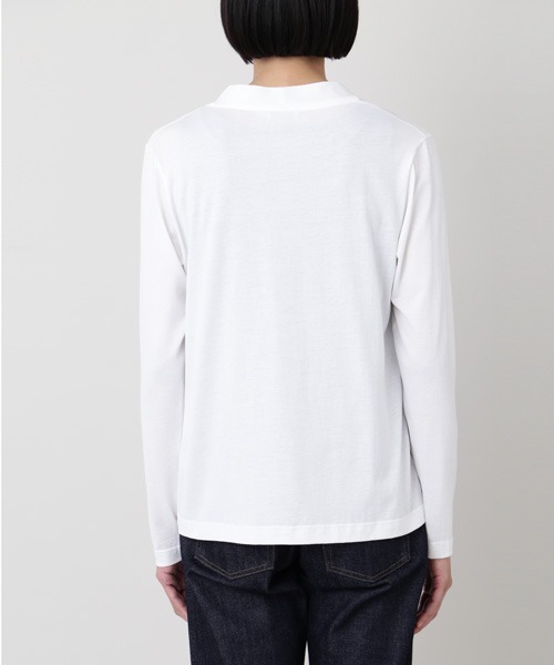 SUNSPEL（サンスペル）の「WOMEN'S Q82 CARDIGAN（カーディガン/ボレロ・レディース・ブラック/ホワイト/ネイビー・2/1）」の5枚目の写真