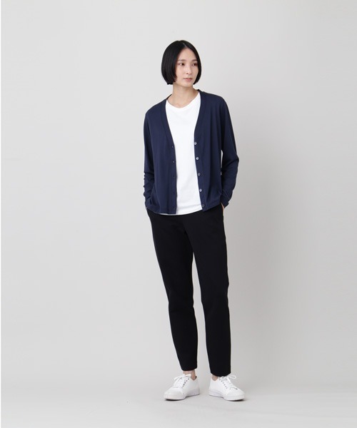 SUNSPEL（サンスペル）の「WOMEN'S Q82 CARDIGAN（カーディガン/ボレロ・レディース・ブラック/ホワイト/ネイビー・2/1）」の16枚目の写真