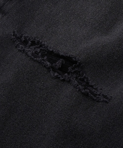 WHO'S WHO gallery（フーズフーギャラリー）の「【KOOKY'N/クーキー】クラッシュワイドデニム2（デニムパンツ・メンズ・インディゴブルー/ブラック・FREE）」の7枚目の写真