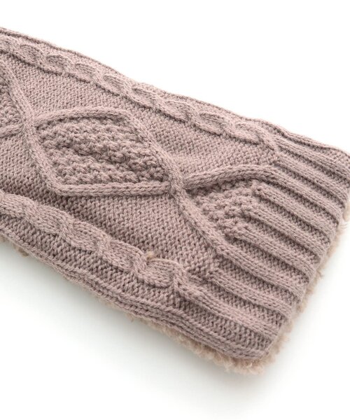 apres les cours（アプレレクール）の「tiny bear モチーフマフラー（マフラー・キッズ・アイボリー/ベージュ・95/120）」の4枚目の写真