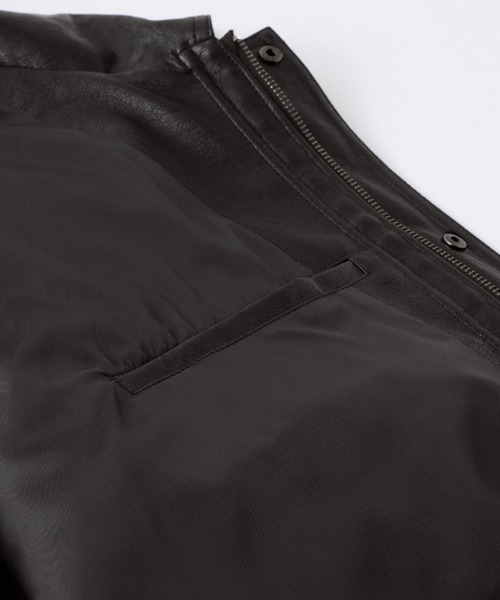 MONO-MART（モノマート）の「オーバーサイズヴィンテージライクブルゾン（ブルゾン・メンズ・ブラウン/ブラック/キャメル/ブラック系・L/M/S）」の15枚目の写真