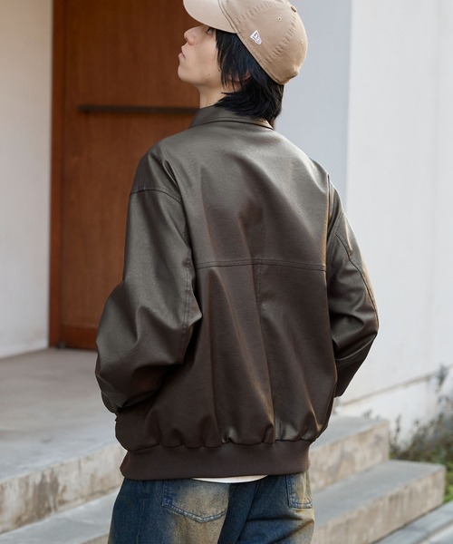 セール】オーバーサイズヴィンテージライクブルゾン（ブルゾン）｜MONO