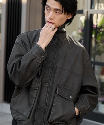 MONO-MART（モノマート）の「オーバーサイズヴィンテージライクブルゾン（ブルゾン）」