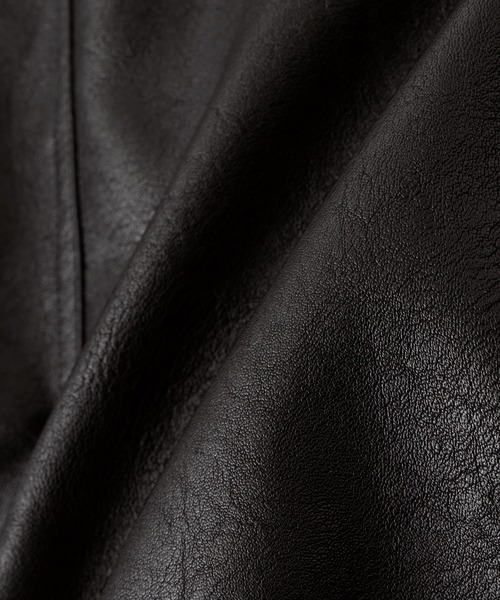 MONO-MART（モノマート）の「オーバーサイズヴィンテージライクブルゾン（ブルゾン・メンズ・ブラウン/ブラック/キャメル/ブラック系・L/M/S）」の8枚目の写真