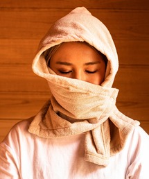 源商店（ゲンショウテン）の「サウナハットになるタオル 源商店(GEN SHO-TEN) / サウナハットタオル LOT 301 / LOT 501 巻く サウナタオル サウナグッズ 今治タオル 抗菌・防臭 口元を隠す（タオル）」