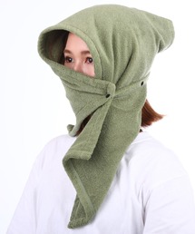 源商店（ゲンショウテン）の「サウナハットになるタオル 源商店(GEN SHO-TEN) / サウナハットタオル LOT 301 / LOT 501 巻く サウナタオル サウナグッズ 今治タオル 抗菌・防臭 口元を隠す（タオル）」