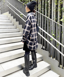 Spick & Span | ≪WEB限定追加≫オンブレーチェックルーズシャツ(シャツ/ブラウス)