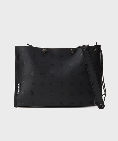 TAKEO KIKUCHI(タケオキクチ)の「【mixhack】sacoche M(ショルダーバッグ・メンズ・ブラック系/サンドベージュ/マスタード/レッド系1・00)」の1枚目の写真