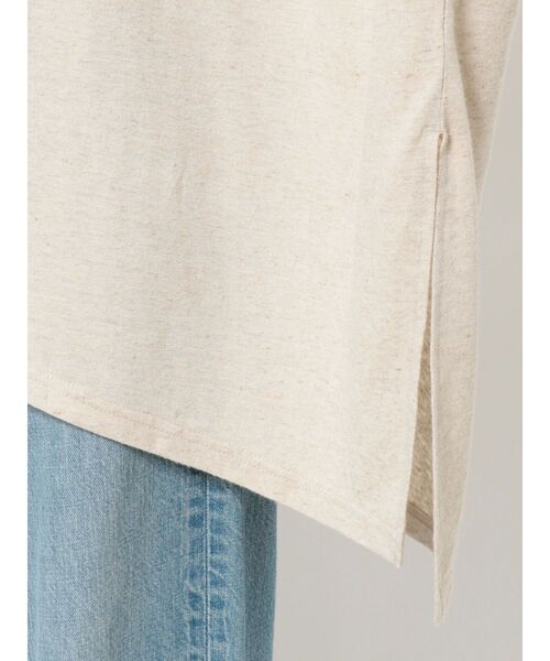 Ungrid(アングリッド)の「リネン混ルーズトップス(Tシャツ/カットソー・レディース・チャコールグレー/ベージュ/オレンジ・FREE)」の15枚目の写真