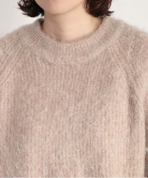 cepo（セポ）の「ふわふわシャギーロングニット（ニット/セーター・レディース・ピンク/ミント・M）」の13枚目の写真