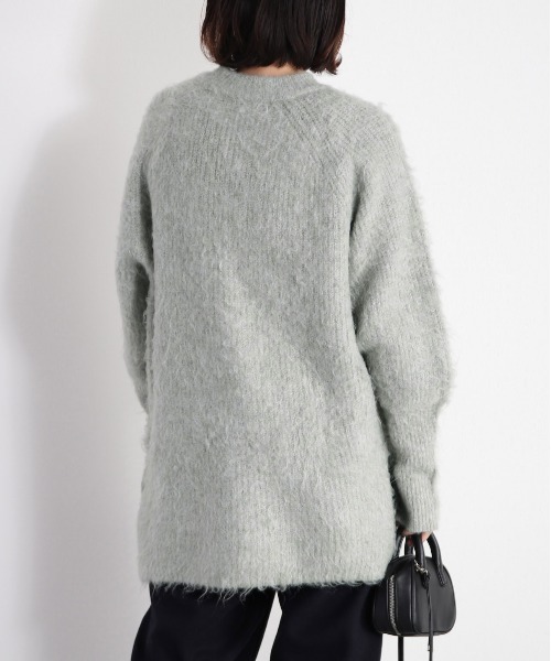 cepo（セポ）の「ふわふわシャギーロングニット（ニット/セーター・レディース・ピンク/ミント・M）」の17枚目の写真