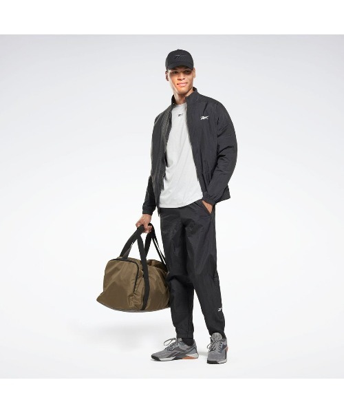 Reebok（リーボック）の「トレイン ウーブン パンツ / TRAIN WOVEN PANT（スウェットパンツ・メンズ・ブラック/ブルー・X-SMALL/SMALL/MEDIUM/LARGE/X-LARGE/XX-LARGE/XXX-LARGE）」の7枚目の写真