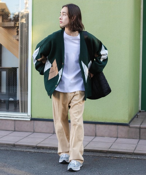 WEGO（ウィゴー）の「WEGO/ルーズシルエット総柄カーディガン（カーディガン/ボレロ・メンズ・その他4/その他6/その他1/その他2/その他3/その他5・MEDIUM/LARGE）」の7枚目の写真