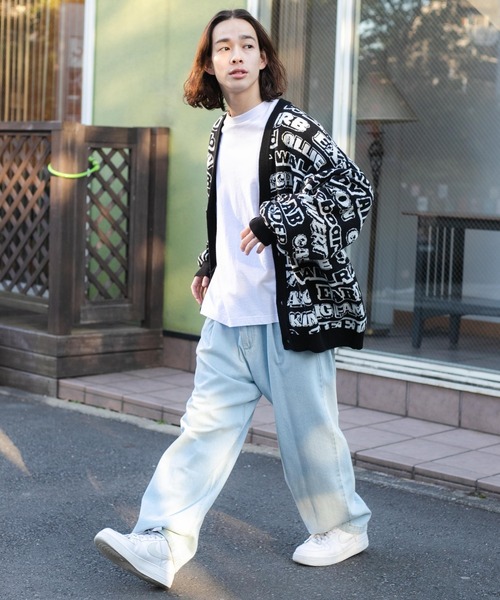 WEGO（ウィゴー）の「WEGO/ルーズシルエット総柄カーディガン（カーディガン/ボレロ・メンズ・その他4/その他6/その他1/その他2/その他3/その他5・MEDIUM/LARGE）」の18枚目の写真