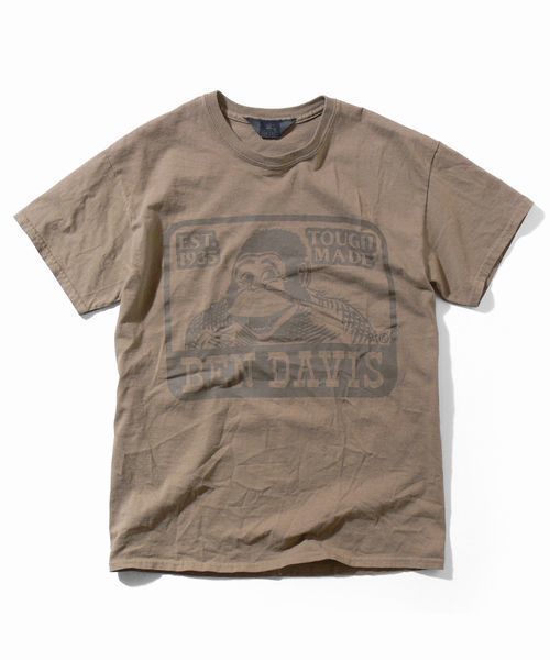 BEN DAVIS BLACKOUT COLLECTION（ベンデイビスブラックアウトコレクション）の「BEN DAVIS BLACKOUT COLLECTION LOGO TEE（Tシャツ/カットソー・メンズ・ホワイト/ブラック/カーキ・MEDIUM/SMALL/LARGE）」の20枚目の写真