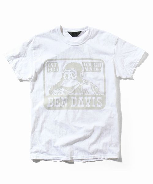 BEN DAVIS BLACKOUT COLLECTION（ベンデイビスブラックアウトコレクション）の「BEN DAVIS BLACKOUT COLLECTION LOGO TEE（Tシャツ/カットソー・メンズ・ホワイト/ブラック/カーキ・MEDIUM/SMALL/LARGE）」の21枚目の写真