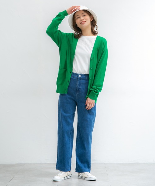 Honeys（ハニーズ）の「ロゴ入りバケットハット（ハット・レディース・ブラック系その他/ブラック/ホワイト/ベージュ・FREE）」の5枚目の写真