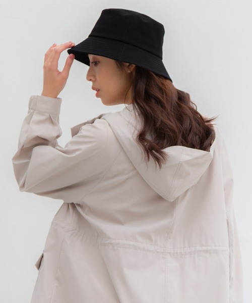 Honeys（ハニーズ）の「ロゴ入りバケットハット（ハット・レディース・ブラック系その他/ブラック/ホワイト/ベージュ・FREE）」の13枚目の写真