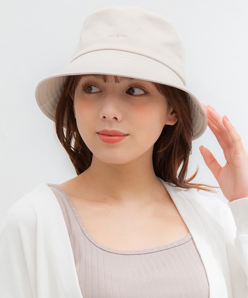 Honeys（ハニーズ）の「ロゴ入りバケットハット（ハット・レディース・ブラック系その他/ブラック/ホワイト/ベージュ・FREE）」の15枚目の写真