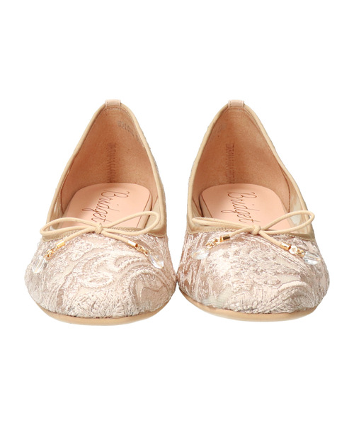 Bridget Birkin(ブリジットバーキン)の「【Bridget Birkin】スクエアレースパンプス(531011)(パンプス・レディース・グリーン/ピンク/ベージュ/ブラック・24/22.5/24.5/23.5/23)」の10枚目の写真