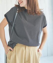 coen | リピT・USAコットンハイネックTシャツ（WEB限定カラー）(Tシャツ/カットソー)
