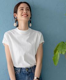 coen | リピT・USAコットンハイネックTシャツ（WEB限定カラー）(Tシャツ/カットソー)