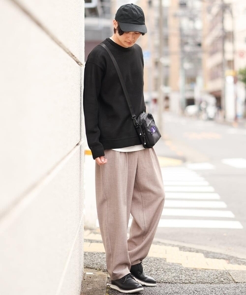 a.v.v（アーヴェヴェ）の「ワンサイズイージーパンツ(セットアップ可）（その他パンツ・メンズ・モカ/グレー・53）」の13枚目の写真