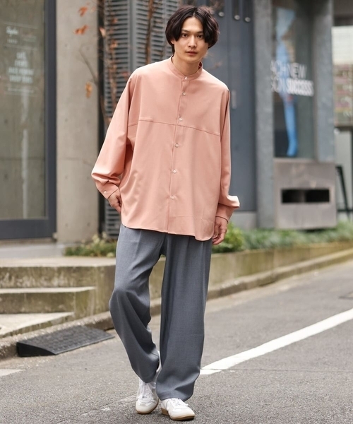 a.v.v（アーヴェヴェ）の「ワンサイズイージーパンツ(セットアップ可）（その他パンツ・メンズ・モカ/グレー・53）」の14枚目の写真