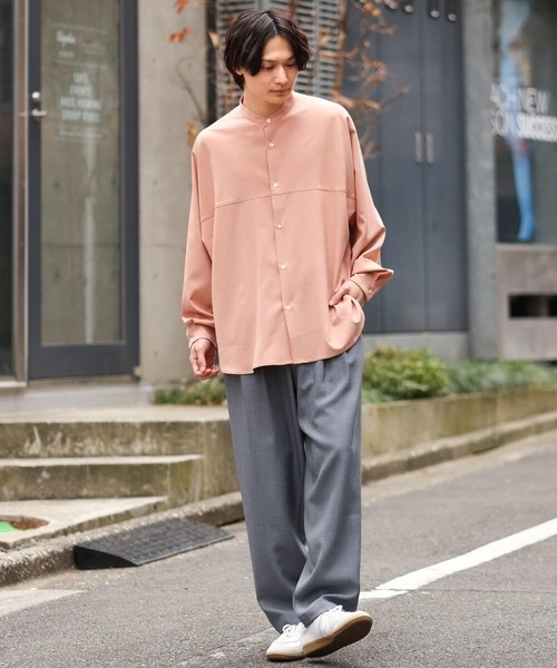 a.v.v（アーヴェヴェ）の「ワンサイズイージーパンツ(セットアップ可）（その他パンツ・メンズ・モカ/グレー・53）」の15枚目の写真