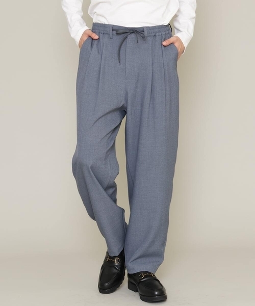 a.v.v（アーヴェヴェ）の「ワンサイズイージーパンツ(セットアップ可）（その他パンツ・メンズ・モカ/グレー・53）」の4枚目の写真