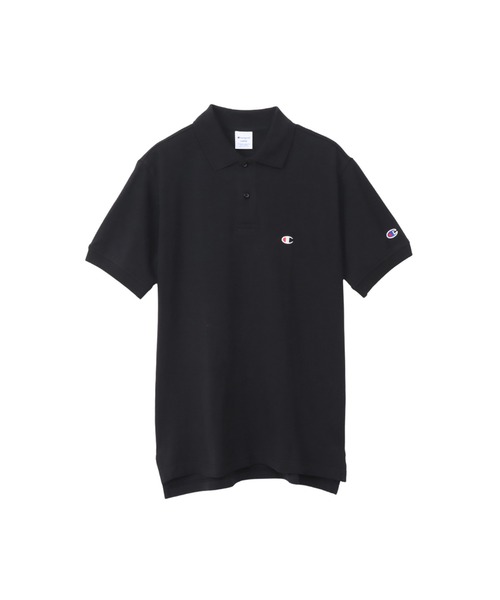 Champion(チャンピオン)の「【Champion/チャンピオン】メンズ ベーシック ショートスリーブポロシャツ(ポロシャツ・メンズ・ホワイト/グレー/ブラック/ネイビー/モスグリーン・MEDIUM/LARGE/X-LARGE)」の3枚目の写真