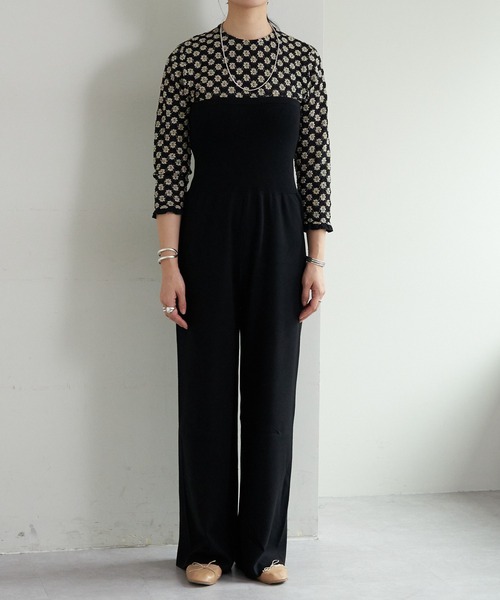 SHENERY（シーナリー）の「ニットベアワイドパンツ（その他パンツ・レディース・アイボリー/ブラック・38/36）」の11枚目の写真