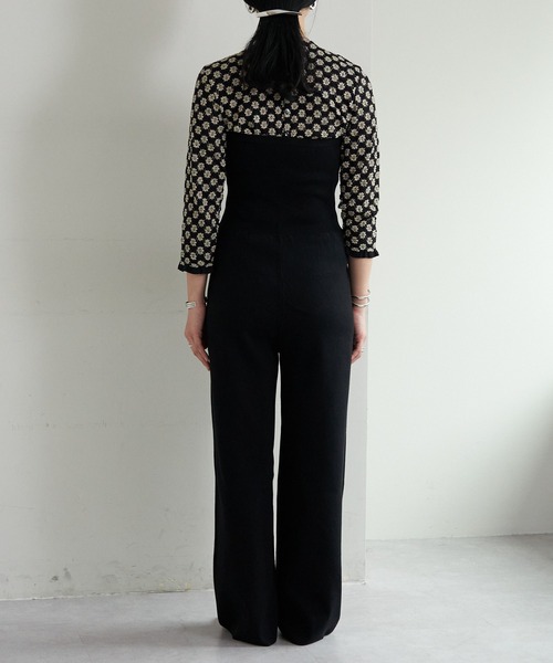 SHENERY（シーナリー）の「ニットベアワイドパンツ（その他パンツ・レディース・アイボリー/ブラック・38/36）」の13枚目の写真