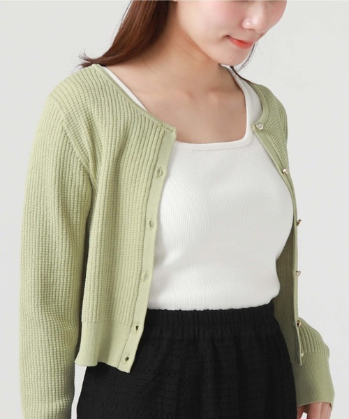 archives（アルシーヴ）の「スクエアタンク／（タンクトップ・レディース・オフホワイト/オレンジ/ブラック/ブルー/グリーン/ブラウン・MEDIUM）」の9枚目の写真