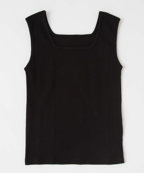 archives（アルシーヴ）の「スクエアタンク／（タンクトップ・レディース・オフホワイト/オレンジ/ブラック/ブルー/グリーン/ブラウン・MEDIUM）」の21枚目の写真