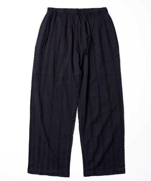 FREAK'S STORE（フリークスストア）の「【限定展開】Relax Fit リラックスフィット 総柄 ジャガード イージーパンツ/ワイドパンツ（その他パンツ・メンズ・ブラック/ネイビー/ブラウン/オリーブ・SMALL/MEDIUM/LARGE）」の18枚目の写真